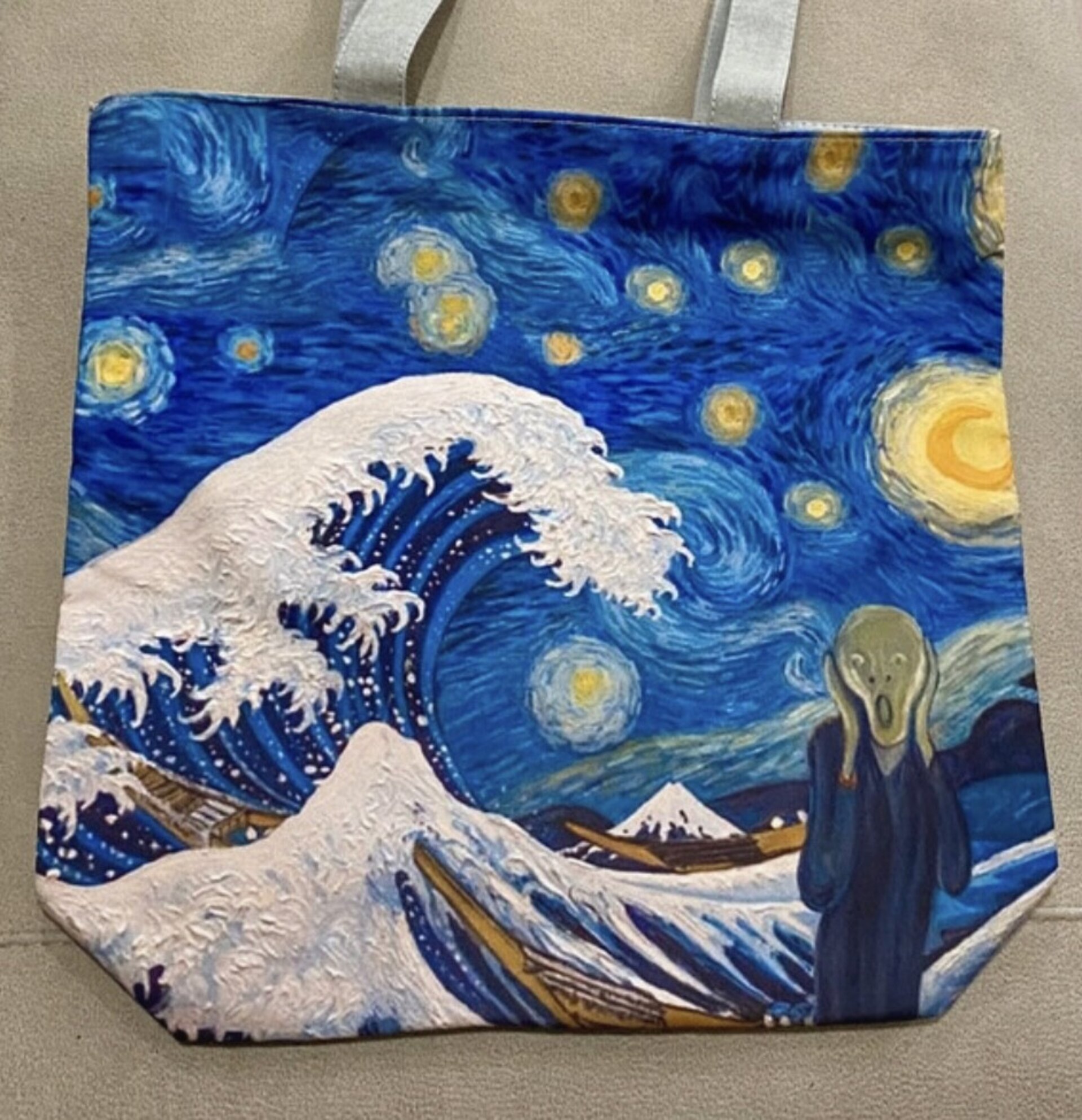 TOTE BAG Hokusai + Munch - 2