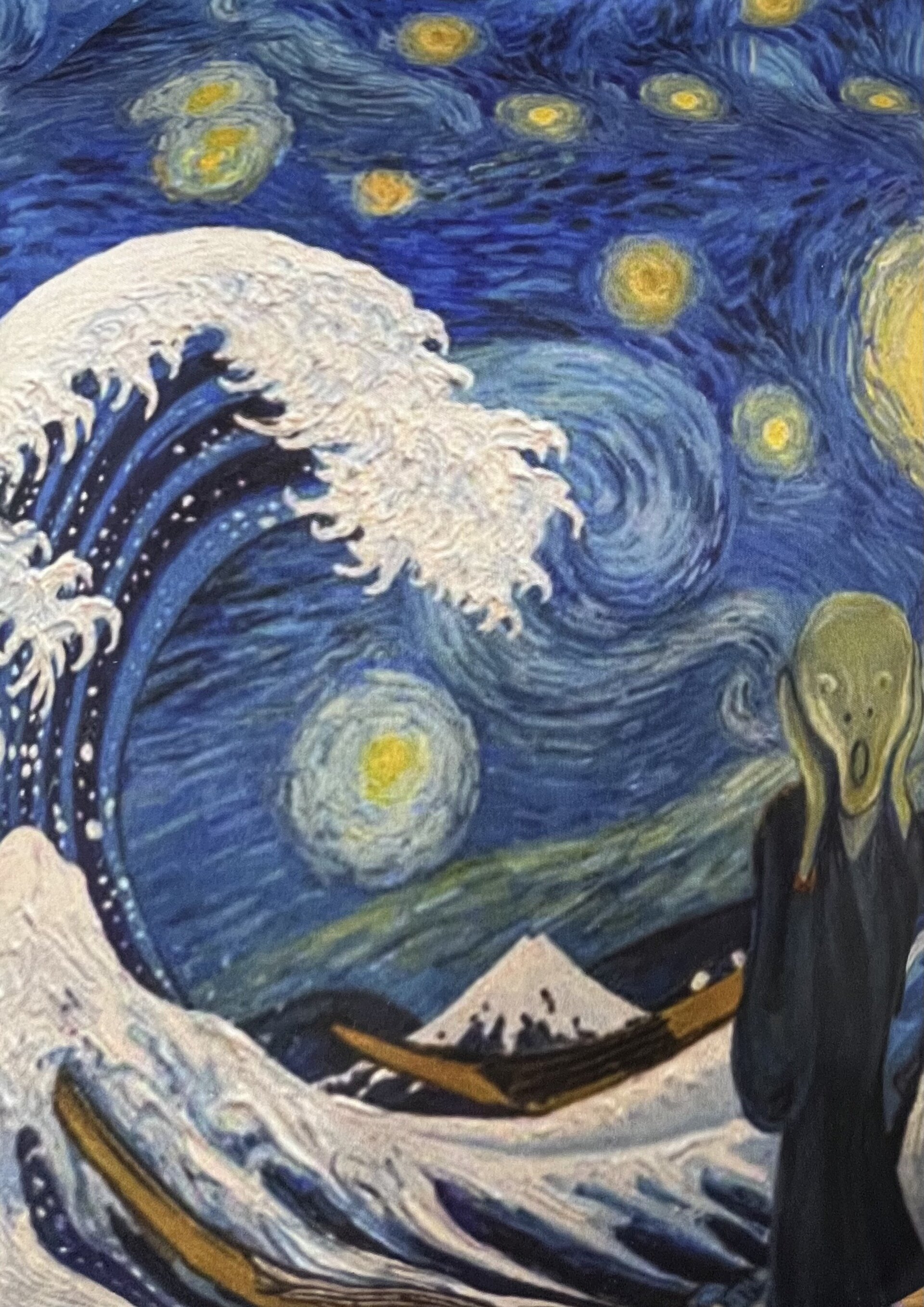 TOTE BAG Hokusai + Munch - 3